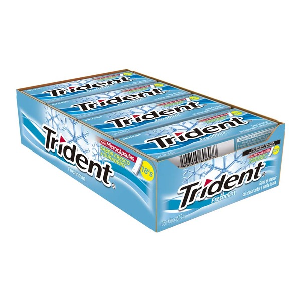 Trident - Menta fresca Val-U-Pack, 367,2 gramos