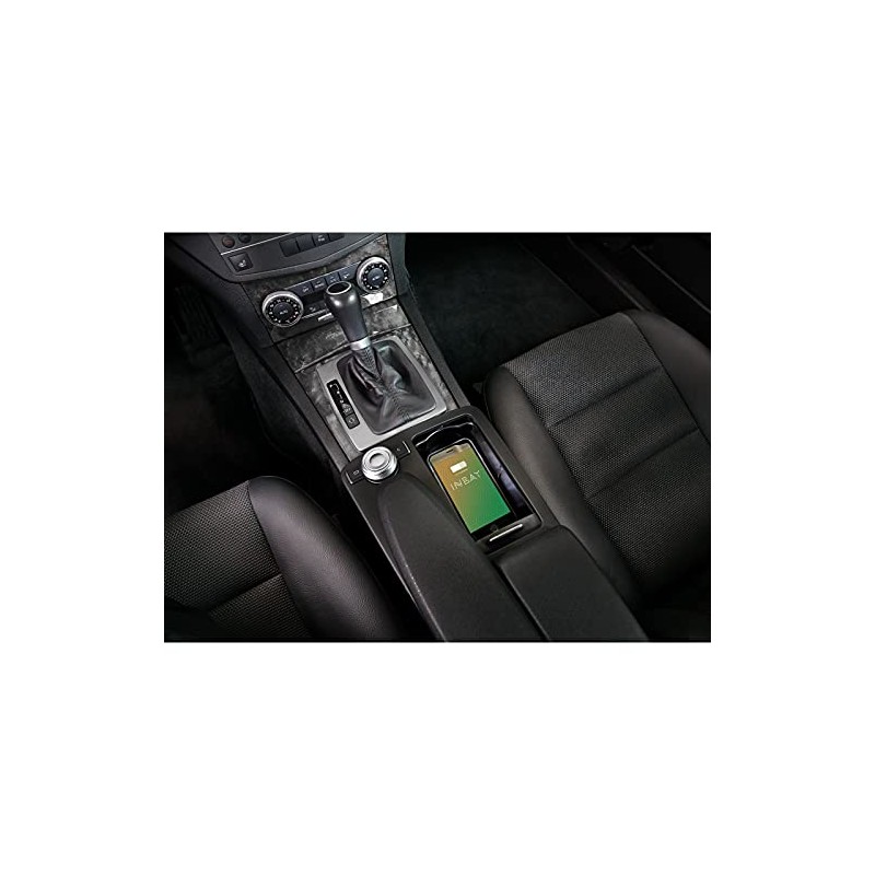 Inbay Qi Smartphone Storage Compartment for Mercedes Class C/E Class