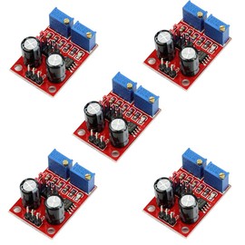 Hailege 5pcs NE555 Pulse Frequency Rectangular Wave Rectangle Wave Signal Generator Signal Generator Module Stepper Motor Driver DC 5V-15V Powered