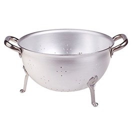 Pentole Agnelli Alma11522 3 mm Thick Sieve with Stainless Steel Handles, Diameter 220 mm