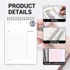 Leogony To Do List Notebook, 80 Sheets Daily Planner Pad