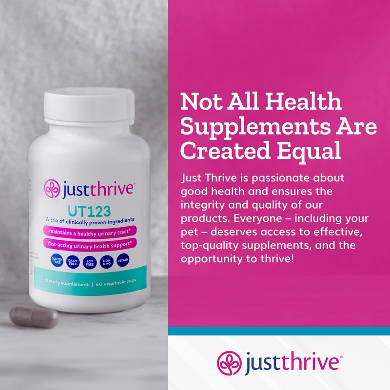 Just Thrive UT123 - Supports Urinary Tract Health for Women