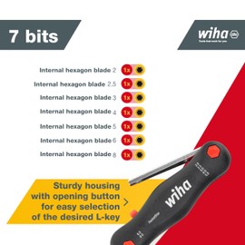 Wiha SB 369RP7 PocketStar, Black, (23033)