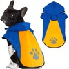 Kpuplol Dog Raincoat - Waterproof Reflective Dog Clothes Adjustable Pet