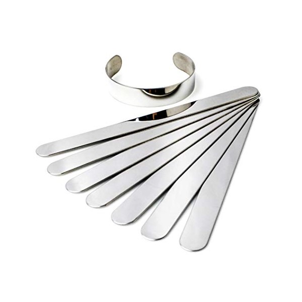 Bastex Bracelet Blanks for Stamping and DIY Jewelry Making. 5/8”