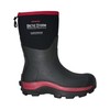 Dryshod Womens Arctic Storm Extreme-Cold Conditions Winter Mid Boot Black/Cranberry