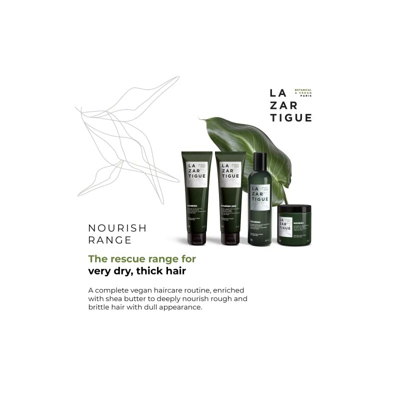 Nourish Shampoo by Lazartigue for Women - 8.4 oz Shampoo