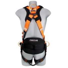Frontline 50VTB Combat™ Economy Series Full Body Harness with Tongue Buckle Belt | OSHA & ANSI Compliant (Size: XL/2X)