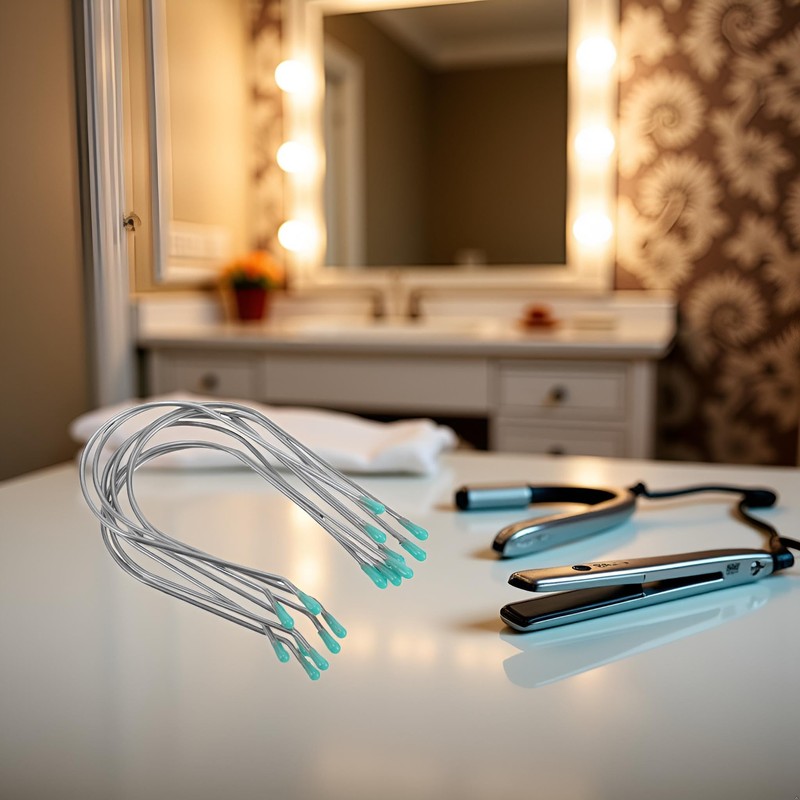 8 Pcs Hot Curler Clips Replacement Kit, Hot Roller Clips