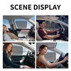 2 Pack Car Window Shades 2-Pack 17.3"" x14.2 Car Sun