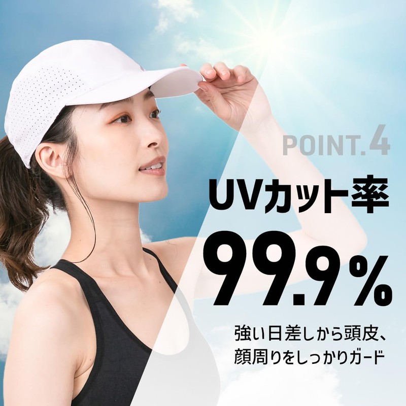 TOREMON Running Cap, Men's, Women's, UV Protection, Sports Cap, Lightweight,