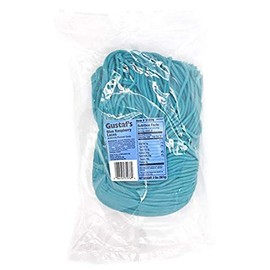 Gustaf's Blue Raspberry Licorice Laces - 2 Lb. Bag
