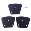 3 Pcs Diamond Grinding Disc Block Trapezoid 3*M6 Hole Genenal