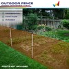 Windscreen4less Outdoor Garden Fence Mesh Netting Roll Temporary Fencing for