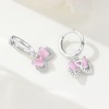 MISEFF 925 Sterling Silver Drop & Dangle Earrings for Women,Butterfly