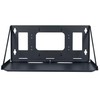 Lowell FS18-14 FS Series Hinged Wall Shelf, Black; 18"W x