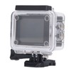 Outdoor Sports Camera 4K Wifi ABS Waterproof High Definition Black