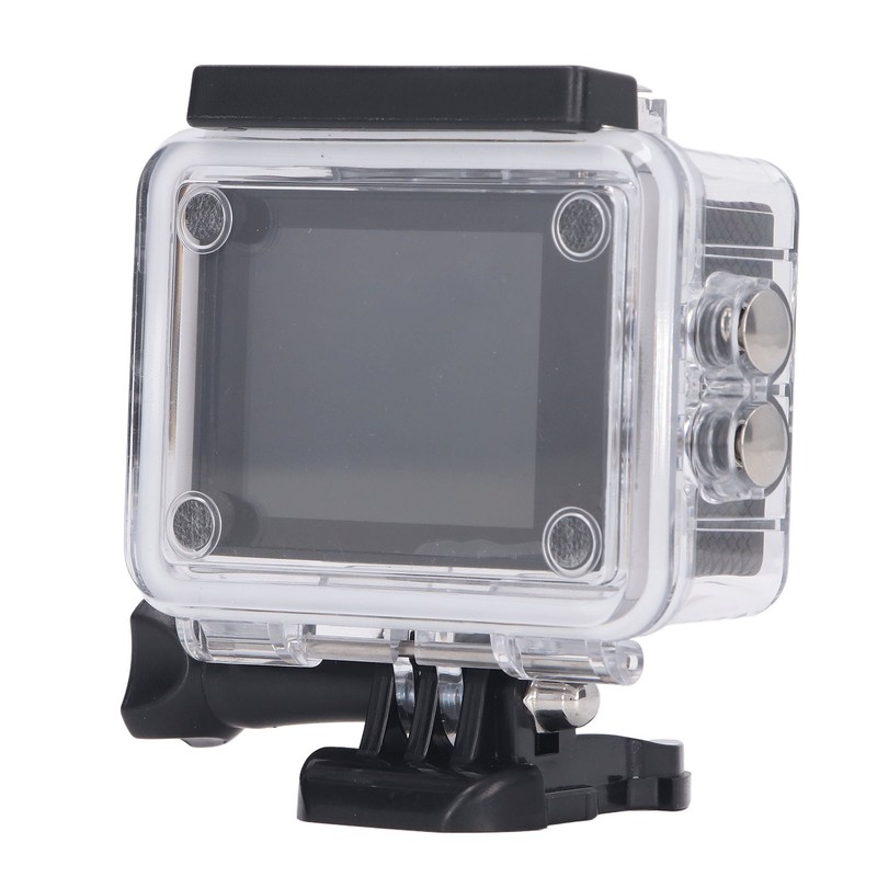 Outdoor Sports Camera 4K Wifi ABS Waterproof High Definition Black