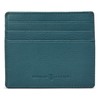 Gryphen Hoxton Slim Leather Credit Card Holder Wallet (Teal)