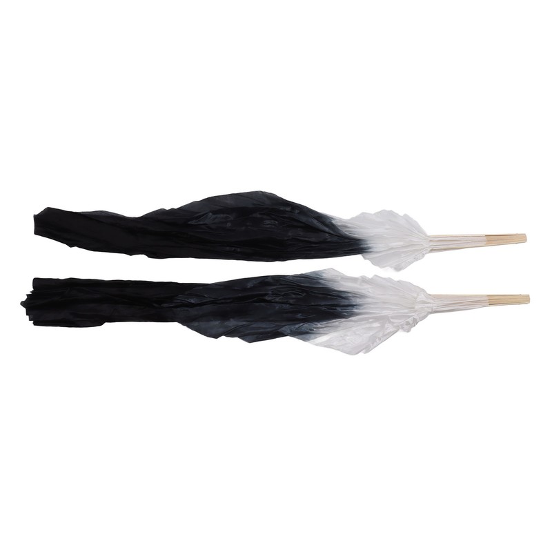 1 Pair Long Dance Fan Soft Beautiful Classical Dancing Fan