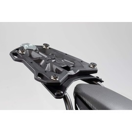 SW Motech GPT 00.152.54100/B Street Rack Adaptor Plate for TraX Adv/Ion Topcase – Black