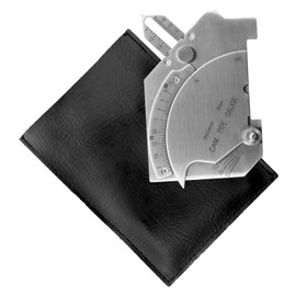 CZMOONSEE MG-8 Cam-Type Fillet Weld Gauge Fillet Weld Gauge Stainless Steel Bridge cam Welding Inspection Ruler