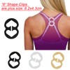 DoHope 9pcs Cleavage Control Bra Strap Clips Converter Hide Bra