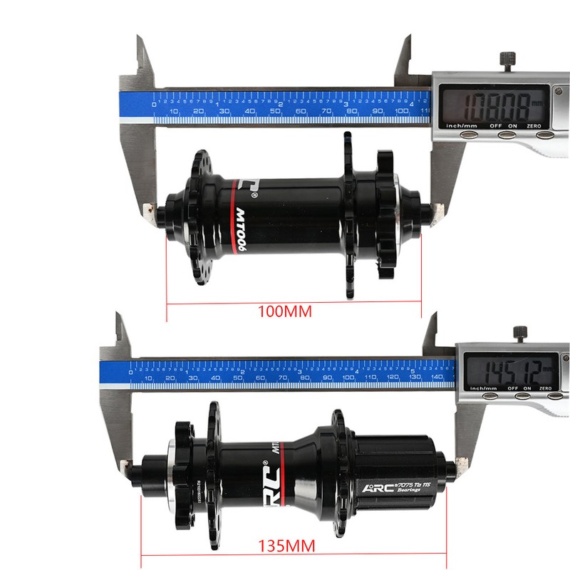 1 Pair MTB Bike Hub Front Rear HG 8-11 Speed