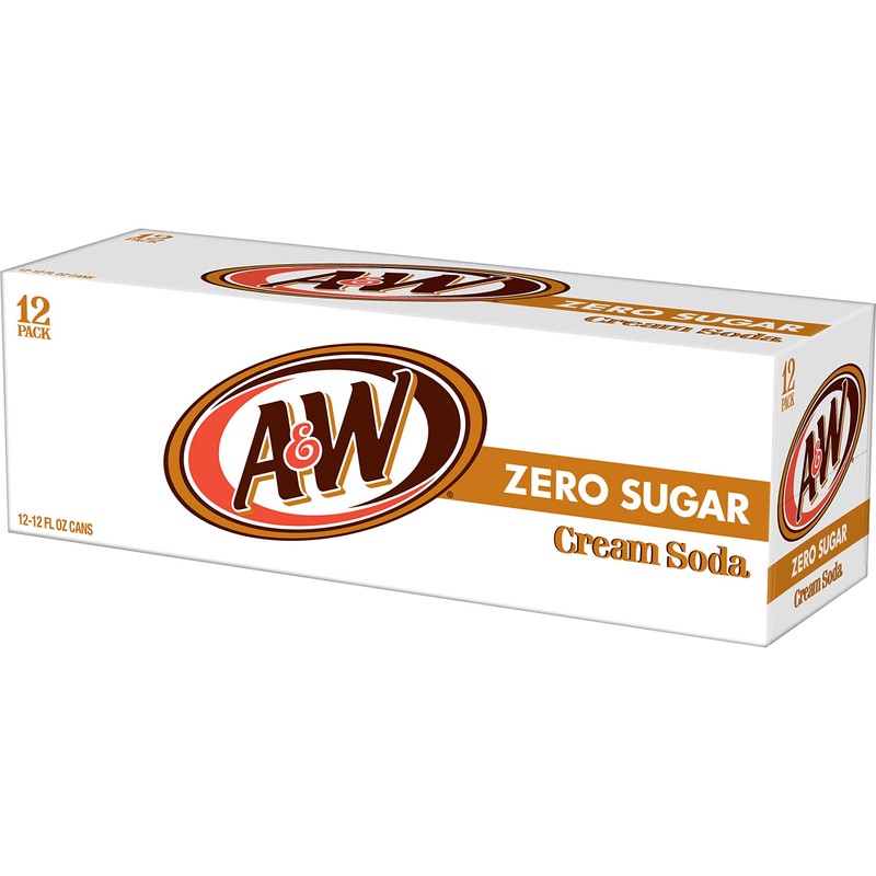 A&W Diet Cream Soda, 12 Fl Oz (pack of 12)