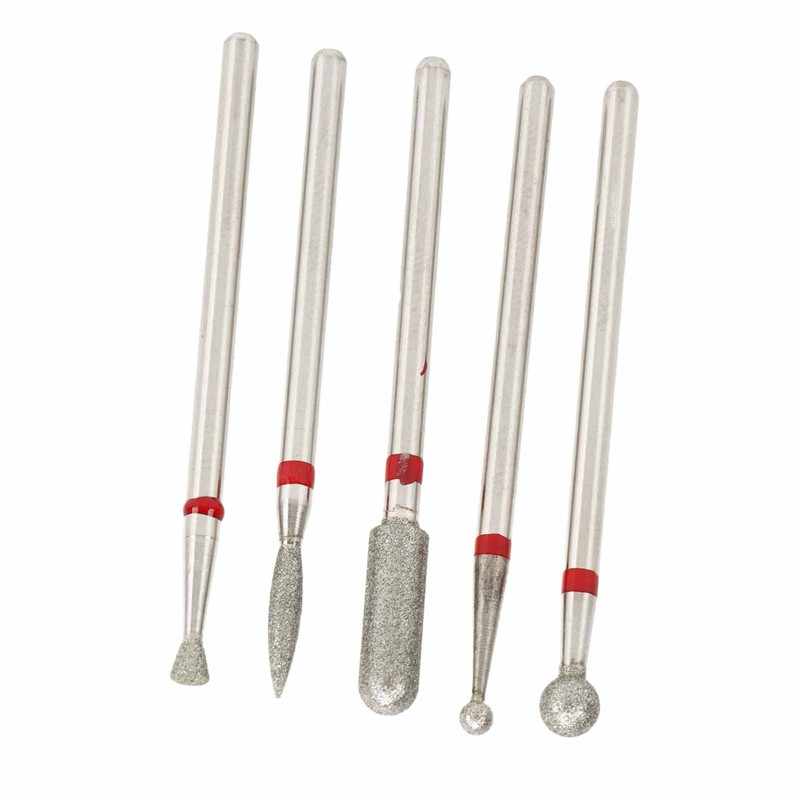 5 Type Nail Art Manicure Drill Bits Nail Drill Bits