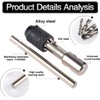 HOHXEN Mini Micro Drill Bit Set (0.3-1.6 mm Shank), Suitable