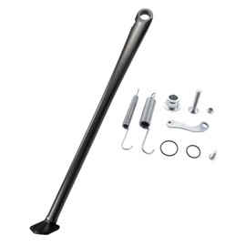 Motorcycle CNC Kickstand Foot Side Stand For XC XC-W XC-F XC-W EXC 150 200 250 300 350 450 500 505 530 (Black)