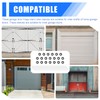 20pcs Garage Door Hinge Quiet Roller Sleeves with 20 Roller