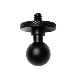 17mm Ball for Head Converter 1/4 Screw for Head for Car Monitor Pad Cellphone Ball Mount Base for Camera BRAC 17mm Ball Mount Adapter Base Phone Holder
