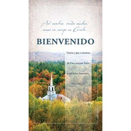 Spanish- Pew Card-Welcome (50 Pack)