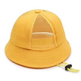 [Room of Love] School Hat, Yellow, Elementary School Students, Girls, With Chin Strap, Adjuster, Yellow, Kids, Traffic Safety Hat, For Children, School Hat, For School, For School, Girls, Yellow Metro