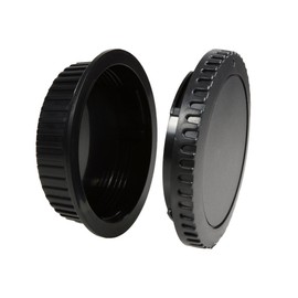 CamDesign Body Cap & Camera Rear Lens Cover Compatible With Canon EOS RF-3, 1D, 7D, 5D, 7D, T7i