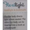 Flexilight Bookmark Reading Light Book Light LED Slim Flexible Clip