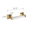 Design House Millbridge Toilet Paper Holder in Polished Brass