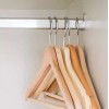 Herrajes Guerrero Tubo Para Closet Ovalado 1.20mts Cromado + 2