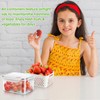 TBMAXS 6 Pack Fruit Storage Containers for Fridge, Produce Saver