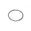 SPLIT KEY RINGS 38MM 1 1/2 INCH NICKEL PLATED STEEL (pack of 50)