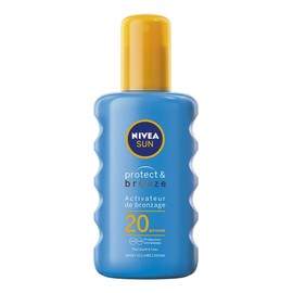 NIVEA Sun Sun Tanning Activator Protect & Bronze SPF 20 (1 x 200 ml), Sun Cream with UVA/UVB Sun Protection for a Naturally Tanned Tan