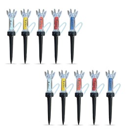 GreenLife Golf Magnet Tees 79mm Set of 10 - Top 1.5 inches (38.7 mm) Top Recommended by Top Amateurs and Professionals, Magnetic Tees, Golf Long Tees, Anti-Loss, Competition Prizes, Great Gift