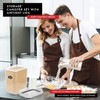 Extra Large Flour and Sugar Storage Containers 6.5L/220 Fl. oz;