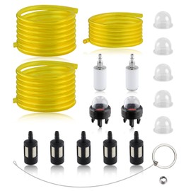 Carbhub 6 Feet 3 Sizes Fuel line Primer Bulb Fuel Filter Kit for Zama Poulan Craftman Stihl Husqvarn Weedeater String Trimmer Chainsaw Blower
