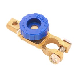 Misuyue Top Post Battery Disconnect Switch, Reliable Quick Battery Cut/Shut Off Switch, Battery Kill Switch for Car RV Marine Truck Battery - 12V /24V(Blue)