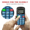 Medihill Big Button Mobile Phone SOS for Elderly Senior Cell