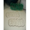 AJT ROAR WORD DINOSAUR THEMED DETAILED COOKIE CUTTER MADE IN