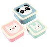 Rex International 27996 – Set of 3 Lunch Boxes Panda
